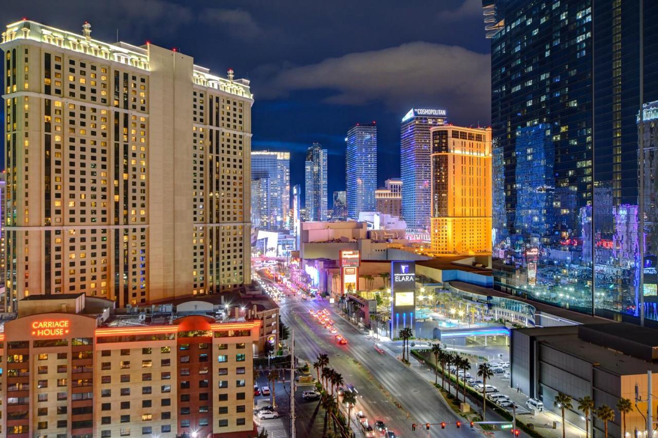 Balcony Full Strip View Suite Mgm Signature Free Valet Las Vegas Exterior foto